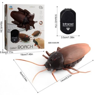 GIANT ROACH แมลงสาปยักษ์ แมลงสาปบังคับรีโมทไร้สาย ของเล่นสัตว์เดินได้ บังคับได้ สินค้ารุ่นใหม่