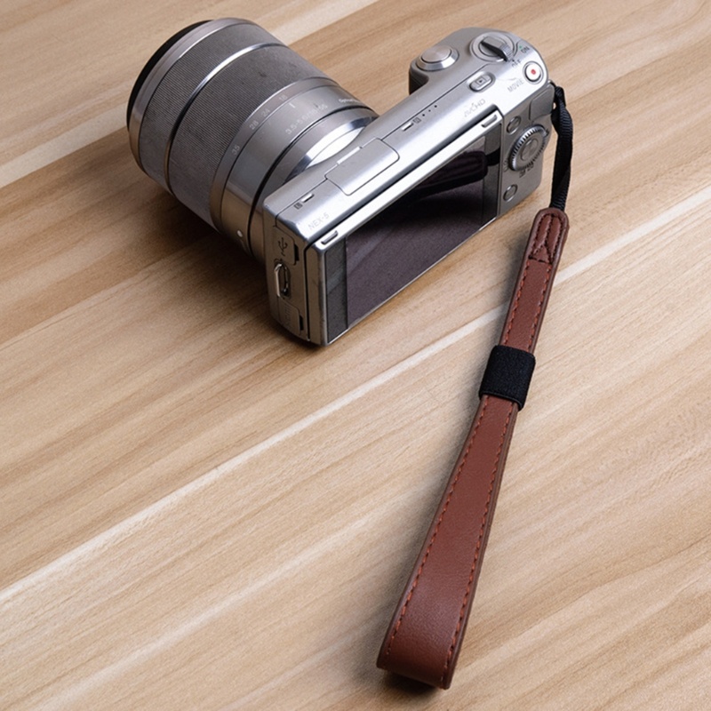 Iwo สายคล้องข้อมือหนัง PU สําหรับกล้อง DSLR