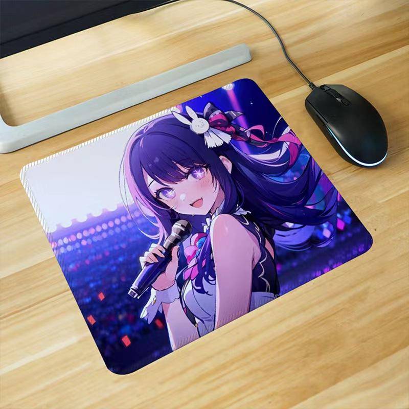 2023 Oshi No Ko Ai Hoshino แผ่นรองเมาส์ยาง กันลื่น สําหรับ PC แล็ปท็อป