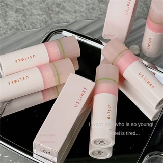 Uslike ลิปสติก ลิปกลอส เนื้อแมตต์กํามะหยี่ กันน้ํา ไม่จางง่าย 6 สีให้เลือก