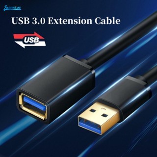 สายเคเบิลต่อขยาย 0.5 1 1.5 2 3 ม. ทนทาน 5Gbps ความเร็วสูง USB 3.0 2.0