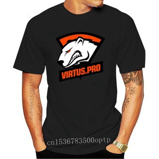 เสื้อยืด พิมพ์ลายกราฟฟิคโลโก้ Virtus Pro ตลก สําหรับผู้ชาย ไซซ์ 4XL 5XL 6XL