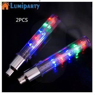 Lumiparty ไฟเตือน LED ติดซี่ล้อรถจักรยาน สําหรับรถจักรยานเสือภูเขา 2 ชิ้น