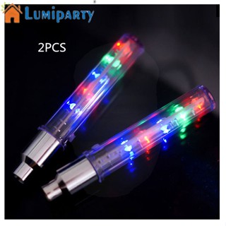 Lumiparty ไฟเตือน LED ติดซี่ล้อรถจักรยาน สําหรับรถจักรยานเสือภูเขา 2 ชิ้น