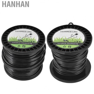 Hanhan Round String Trimmer Line 3.3mm Round  String Trimmer Line High Cutting Efficiency for Farm for Most Lawn Mowers