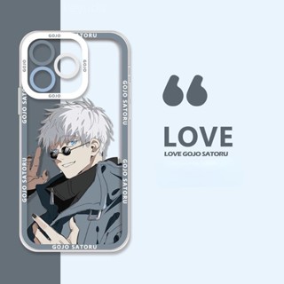 เคสโทรศัพท์มือถือ แบบใส กันกระแทก ลายการ์ตูนอนิเมะ Jujutsu Kaisen Gojo Satoru Itadori Yuji Ryomen Sukuna สําหรับ IPhone 11 Pro Max X XS XR XSMAX 8 7 6 6S Plus