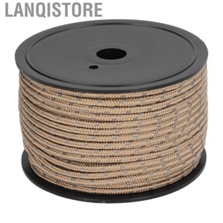 Lanqistore 6mm Outdoor Rope  Excellent Reflexivity Reflective Tent Rope  for Mountaineering for Fishing