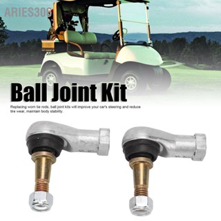 Aries306 2 ชิ้น/เซ็ต Club Car Tie Rod Ends Ball Joint Kit 70902‑G01 เปลี่ยนสำหรับรถเข็น EZGO 36V