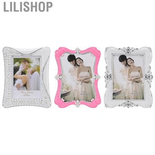 Lilishop Photo Frame Home Decoration Versatile Tabletop Frame Plastic with Stand for Office