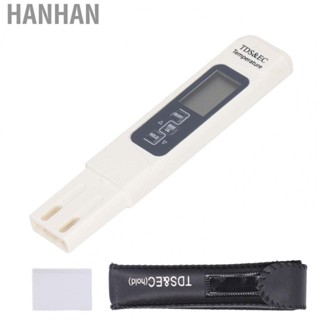 Hanhan Water TDS Meter  0‑9999ppm EC TDS Meter 3 in 1  for Drinking Water for