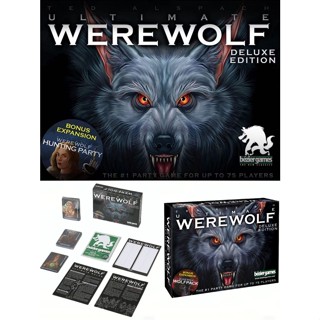 การ์ดเกม One Night Ultimate Werewolf เวอร์ชั่นภาษาอังกฤษ สําหรับครอบครัว งานเลี้ยง