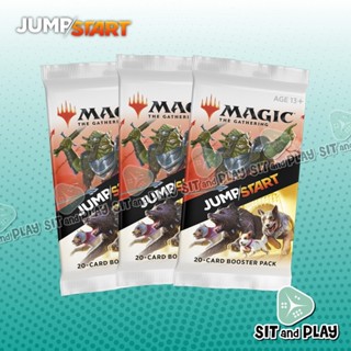 MTG - Booster Pack - Jumpstart - Core Set 2021 (Pack of 20 Cards) - การ์ดเมจิก Magic the Gathering