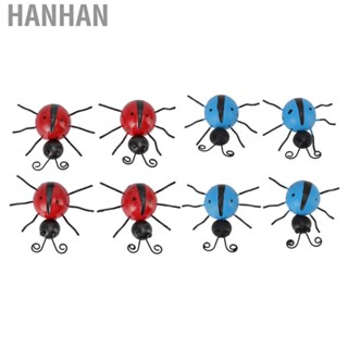 Hanhan Ladybug Wall Ornament Ladybug Hanging Decoration Lovely Iron Durable Decorative for Kitchen