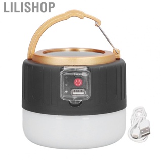 Lilishop Camping Lantern Large Area Lighting Solar Camping Light USB Interface IP45