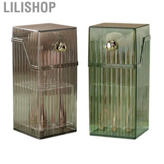 Lilishop Cosmetic Brush Storage Box  Decoration Makeup Brush Storage Box Exquisite Luxury  for