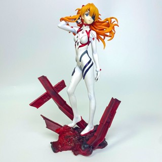 ➹โมเดลฟิกเกอร์ Eva Evangelion Theatrical Edition Final Asuka Final Battle เหมาะกับของขวัญ สําหรับตกแต่ง