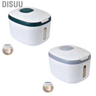 Disuu Rice Storage Box Plastic Press Type Flip Cover Large  Grain Container House Kitchen Accessories