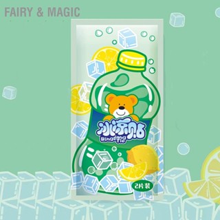 Fairy &amp; Magic Cooling Patch Fever แผ่นเจลระบายความร้อนบริเวณหน้าผากสำหรับอาการไม่สบายไข้บรรเทาความร้อน