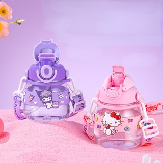 กาต้มน้ํา จุน้ําได้เยอะ ลายการ์ตูน Hello Kitty My Melody Cinnamoroll Kuromi น่ารัก ขนาด 750 มล. สําหรับเด็ก