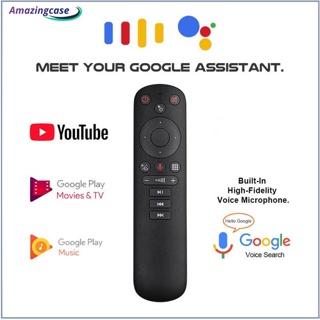 Amaz G50s รีโมทคอนโทรล เมาส์อากาศ คีย์บอร์ดไร้สาย ขนาดเล็ก เข้ากันได้กับ Android Tv Set Top Box