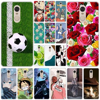 เคสซิลิโคนนิ่ม ลายการ์ตูนฟุตบอลน่ารัก สําหรับ Xiaomi Redmi Note 4 4X Xiaomi Redmi 5 Plus