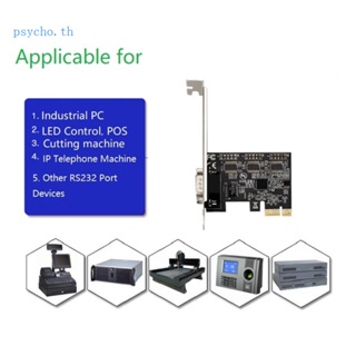 Psy การ์ดขยาย PCIe-AX99100-1S PCIe เป็น RS232 สําหรับ Window 98SE Me NT4 0 2000 XP