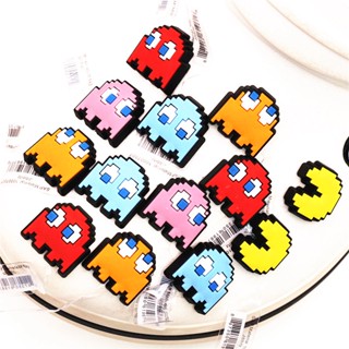 จี้รูปรองเท้า Pac Man Jibitz Crocs น่ารัก เครื่องประดับ สําหรับผู้หญิง และผู้ชาย