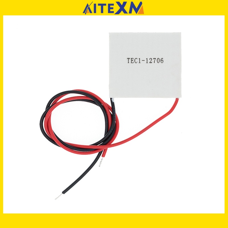 TEC1-12706 12706 TEC Thermoelectric Cooler Peltier 40*40 มม.12V ใหม่เครื่องทําความเย็นเซมิคอนดักเตอร