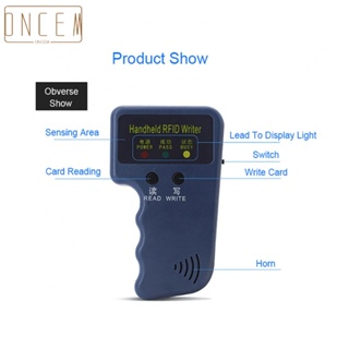 【ONCEMOREAGAIN】ID Card Copier Handheld RFID Accessories Cloner Copier Keyfobs Programmer