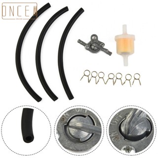 【ONCEMOREAGAIN】Fuel Faucet Gasoline 1 * Aluminum+Copper Black Engine For Generator Gas