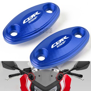 ฝาครอบกระจกมองหลังรถจักรยานยนต์ CNC สําหรับ Honda CBR650F 2014-2019 2018 CBR 650 F