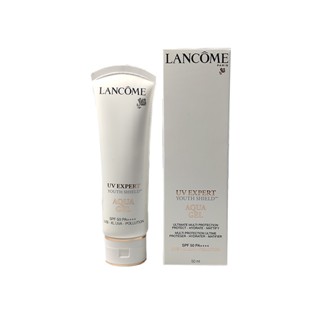 Lancomeuv ครีมกันแดด แบบหลอด สีขาวใส ขนาดเล็ก SPF50+50 มล.