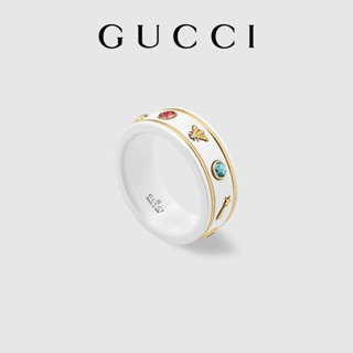 [พร้อมส่ง] แหวนอัญมณี GUCCI GUCCI Icon Series