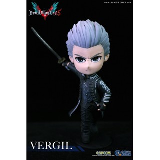 พร้อมส่ง ของแท้ 100% โมเดลฟิกเกอร์ Devil May Cry Vergil Game Male Soldier Action ของขวัญ ของเล่นสําหรับเด็ก