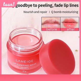 Laneige Korea Lip Mask Lip Sleep Mask Night Sleeping Maintenance ลิปกลอสให้ความชุ่มชื้น Bleach Cream Lip Balm Strawberry 3g cod