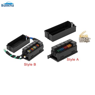 [Balikha] ฟิวส์แผงรีเลย์ 12V 6 ช่อง 11 Atc Blade Fuse Style A