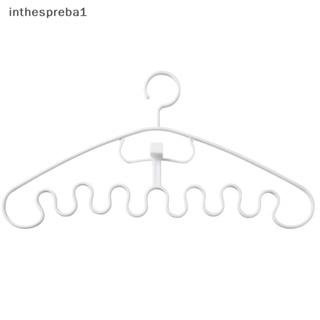 Inthespreba1^^ 1/4 ชิ้น คลื่น หลายพอร์ต รองรับ ไม้แขวนเสื้อ สําหรับตากผ้า *ใหม่