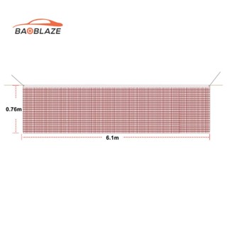 [Baoblaze] ตาข่ายแบดมินตัน แบบเปลี่ยน ประกอบง่าย สําหรับเล่นเกมชายหาด สนามเด็กเล่นวอลเลย์บอล