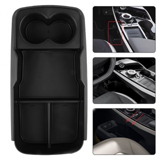 ⚡READYSTOCK⚡Black Interior Armrest Console Central Storage Box Fits For Kia EV6 2022 2023