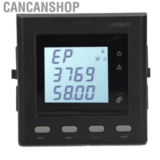 Cancanshop LNF96EY Multifunctional Power Meter LCD Display Electric Energy  Detector AC DC 80-270V