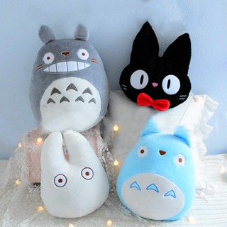 หมอนตุ๊กตานุ่ม รูปการ์ตูนอนิเมะ Kiki Totoro น่ารัก สไตล์ญี่ปุ่น สําหรับตกแต่งบ้าน