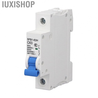 Iuxishop 1P AC230 400V Small Circuit Breaker Overload Protection 6kA Breaking  Air Switch Mini