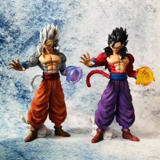 Sy7 โมเดลตุ๊กตาฟิกเกอร์ Dragon Ball Son Gohan Super Saiyan 4 ของเล่น สําหรับตกแต่งบ้าน เก็บสะสม ของขวัญ YS7