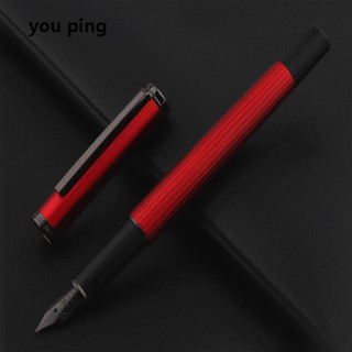 Jinhao ปากกาหมึกซึม โลหะ 88 สีแดง คุณภาพสูง สําหรับนักเรียน สํานักงาน โรงเรียน