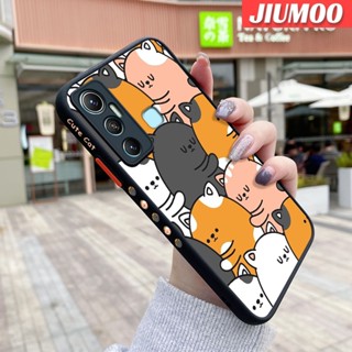 เคสโทรศัพท์มือถือ ซิลิโคนแข็ง บาง กันกระแทก ลายการ์ตูนแมวน่ารัก แฟชั่น สําหรับ Infinix Hot 12 Play Hot 12i Hot 10i Hot 11 2022