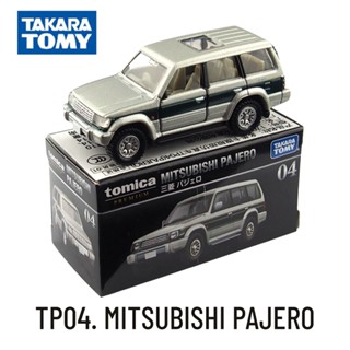 โมเดลรถยนต์ Takara Tomy Tomica Premium TP MITSUBISHI PAJERO ของเล่นสําหรับเด็กผู้ชาย