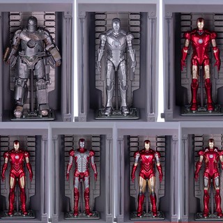 โมเดลฟิกเกอร์ Iron Man Mark Marvel Infinity Saga Iron Man ครบรอบ 10 ปี MK1-7 ของเล่นสําหรับเด็ก