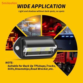 [Smileofen] ใหม่ หลอดไฟซีนอน LED 6 ดวง สีขาว สําหรับติดป้ายทะเบียนรถยนต์ รถบรรทุก SUV RV รถพ่วง รถตู้ เรือ