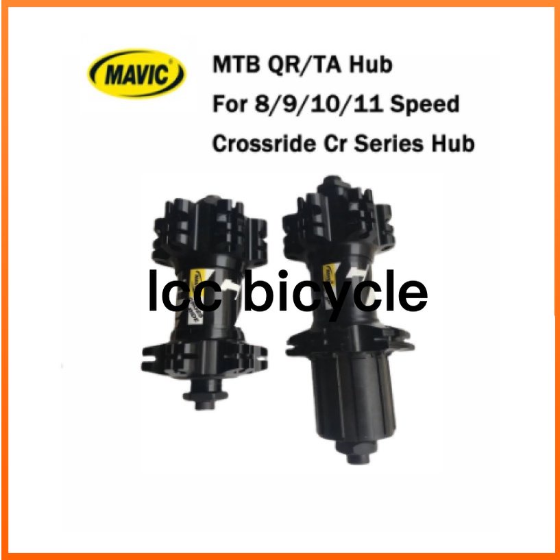 Mavic Crossride Cr MTB ดุมล้อหน้า และหลัง ปลดเร็ว 100x135 มม. 100x142 มม. 24 รู 2 แบริ่ง 4 แบริ่ง 24H สําหรับจักรยานเสือภูเขา 8 9 10 11