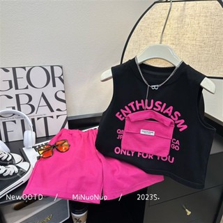 เสื้อท็อปส์ กางเกง + กางเกง สําหรับเด็กผู้ชาย